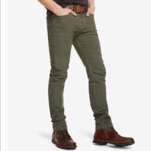 American Giant Roughneck Pant Slim - Burnt Sage, 
38x34
